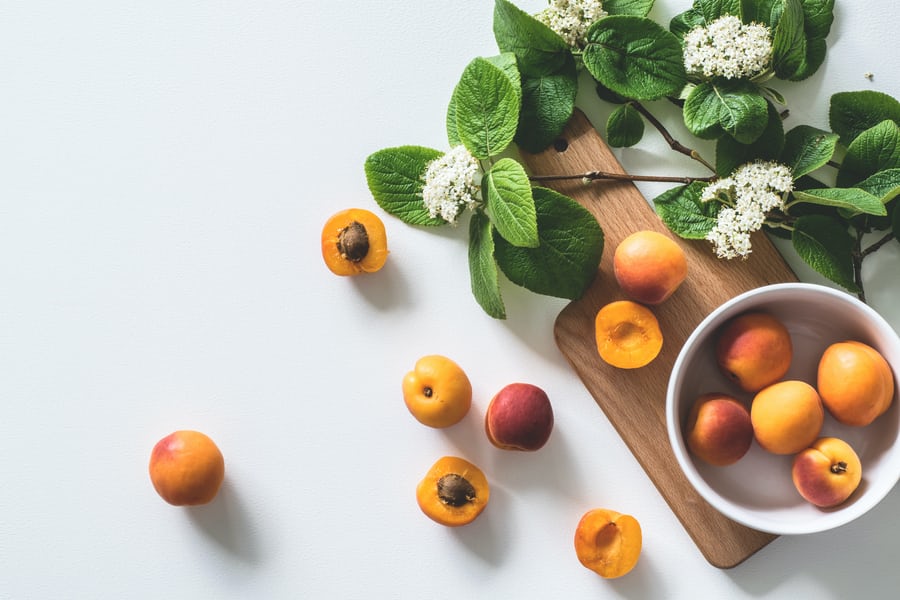 Summer Salad With Grilled Peaches