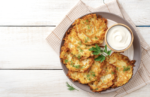 Potato Zucchini Latkes