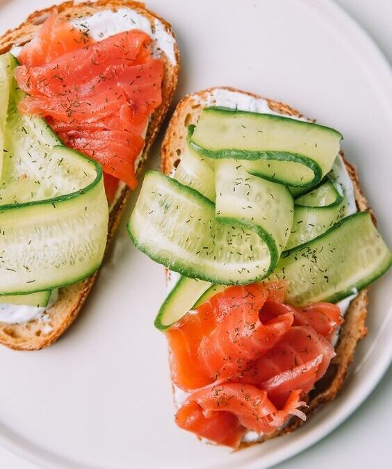 Smoked Salmon Toasts