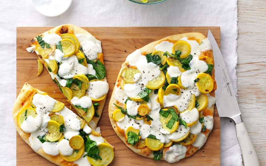 Summer Squash Pizza