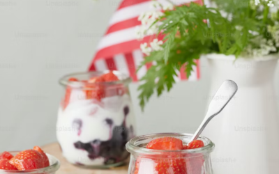 Fresh Berries With Homemade Cream