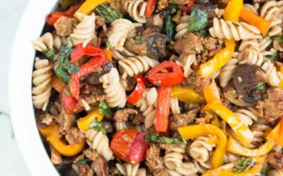 Chicken Sausage & Pepper Pasta