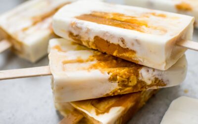 Pumpkin Pie Popsicles