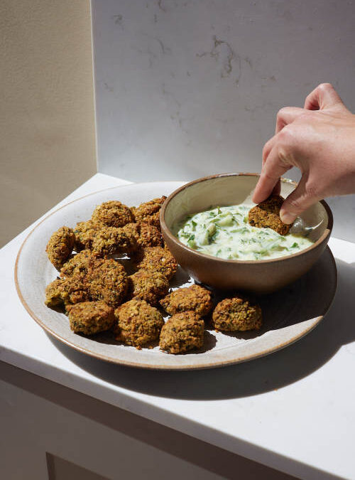 Falafel With Tzatziki