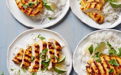 Ginger Turmeric Chicken With Rice