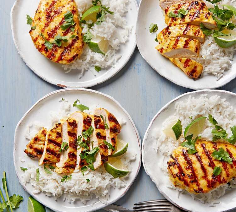 Ginger Turmeric Chicken With Rice