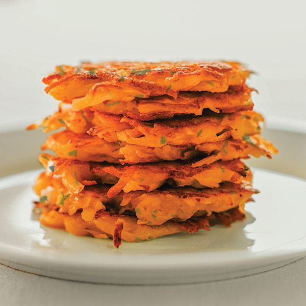 Carrot & Sweet Potato Latkes