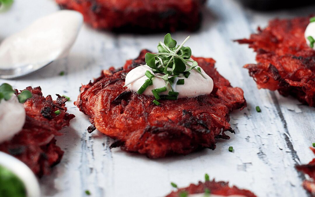 Beet Latkes