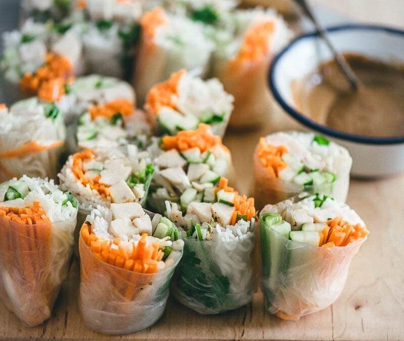 Chicken Summer Rolls