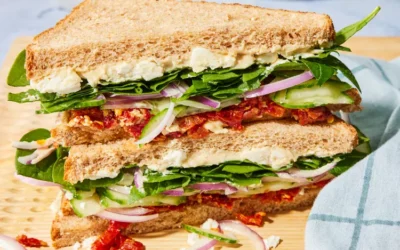 Hummus Veggie Sandwich