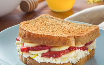 Strawberry Banana Sandwich