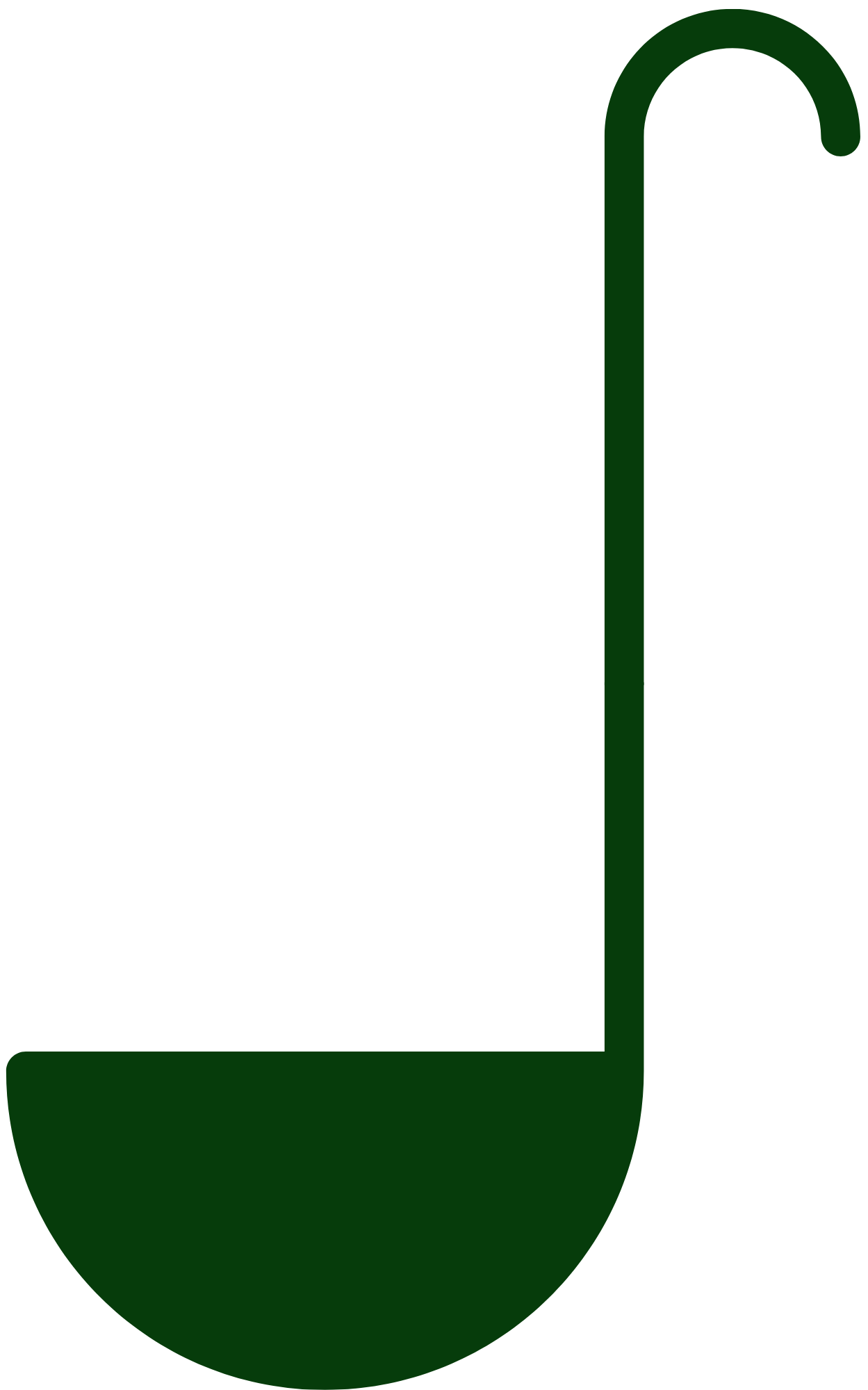 green ladle icon